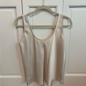 Abercrombie & Fitch Cream Satin Camisole